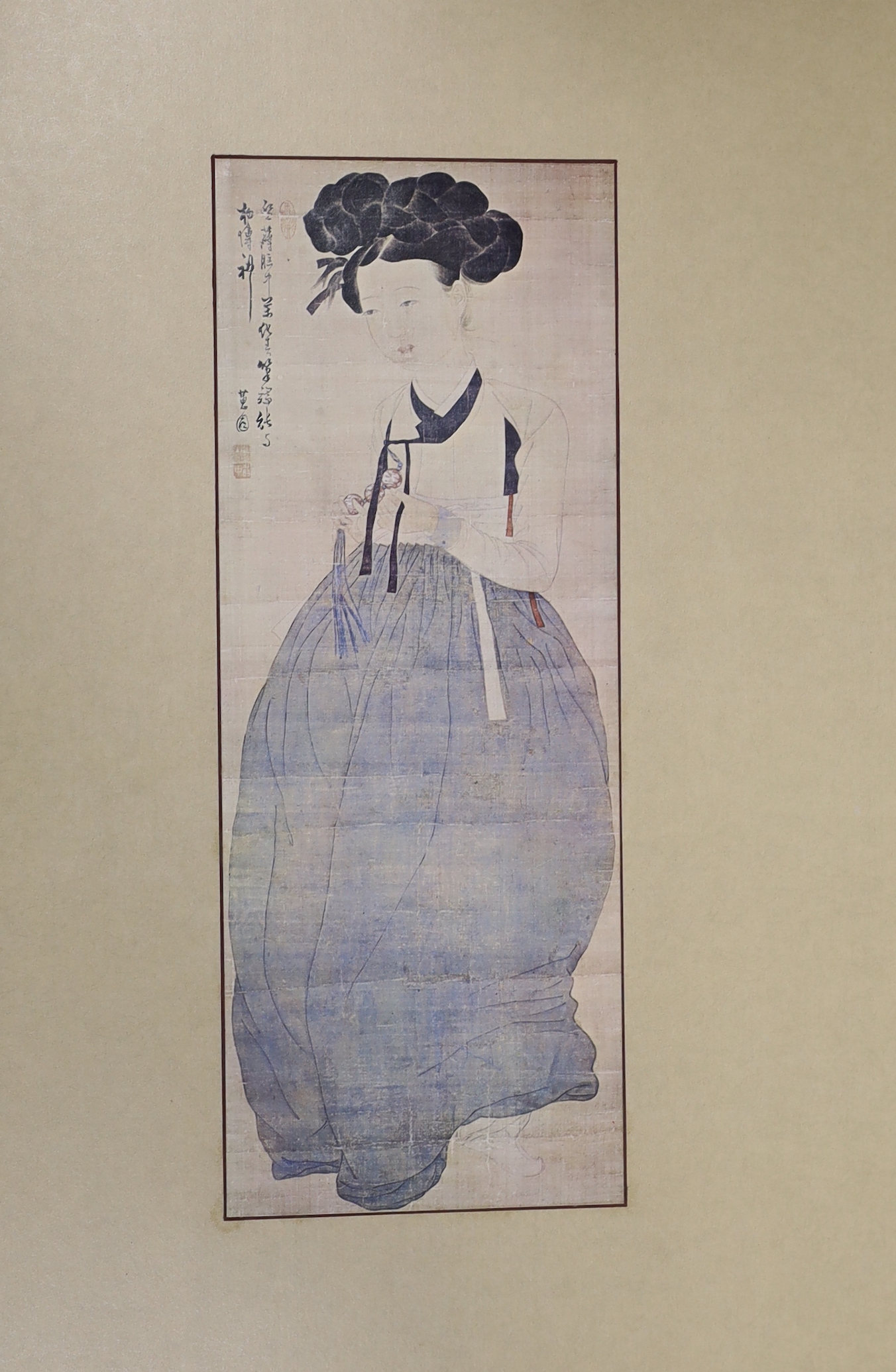 A Chinese album of flower prints Wu Changshuo, published by Cao Bai, 1972, a book of Modern Japanese Art of Flower Arrangements, a fine silk commemorative handkerchief with a printed panel depicting the surrender in 1905